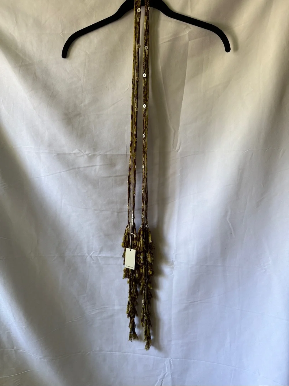 Chan Luu Chiffon Skinny Scarf